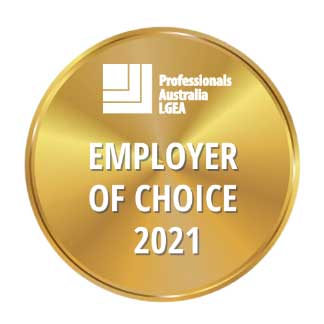 Professionals Australia (Local Government Engineers’ Association) Employer of Choice 2021